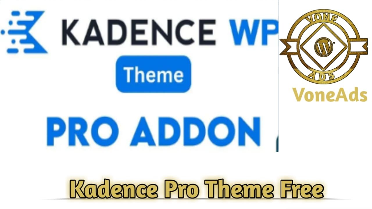 Kadence Pro Theme Free