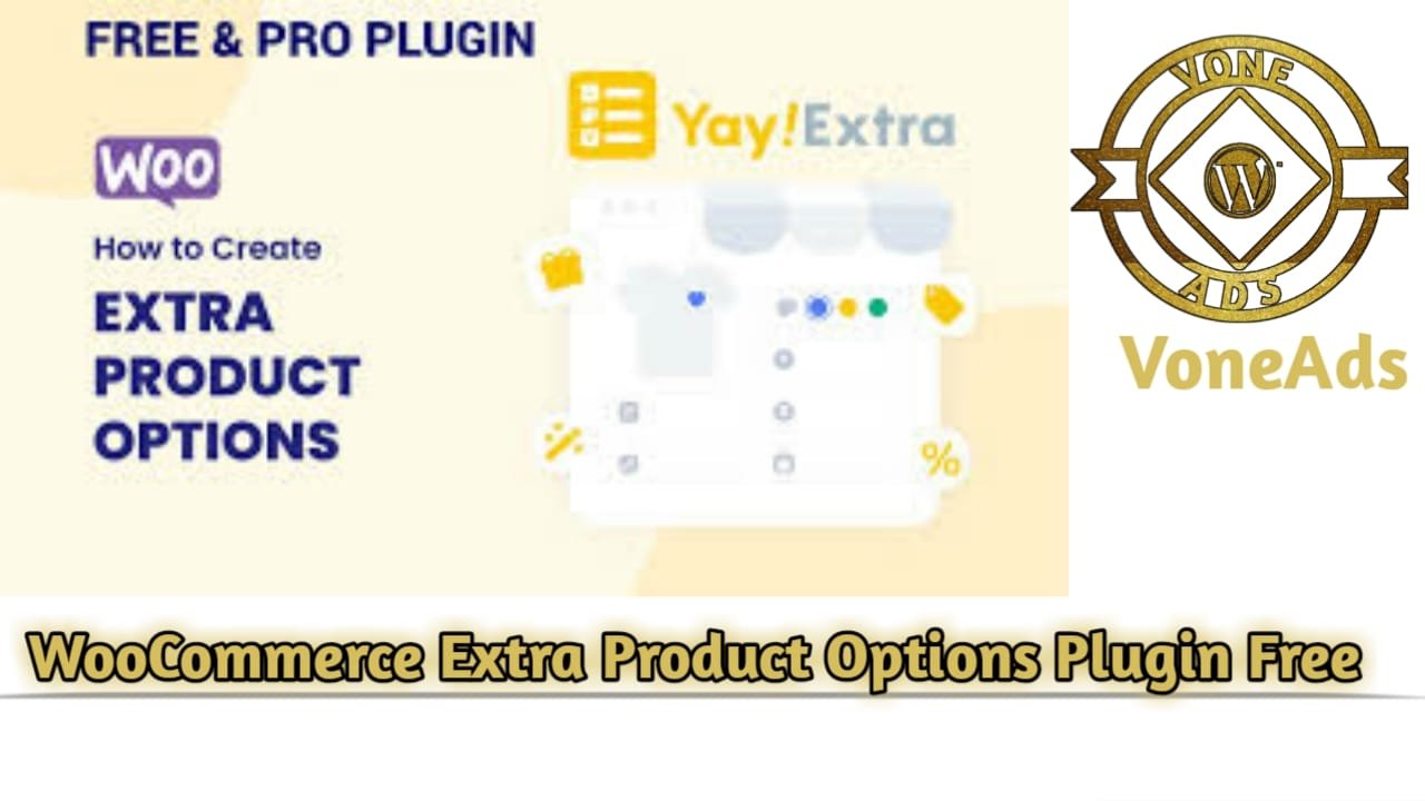 WooCommerce Extra Product Options Plugin Free