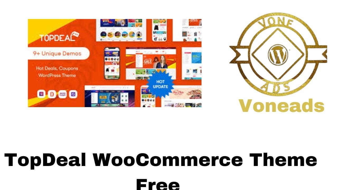 TopDeal WooCommerce Theme Free