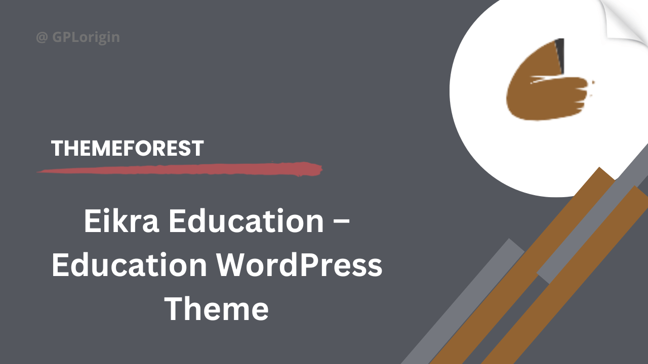 Eikra Education – Education WordPress Theme