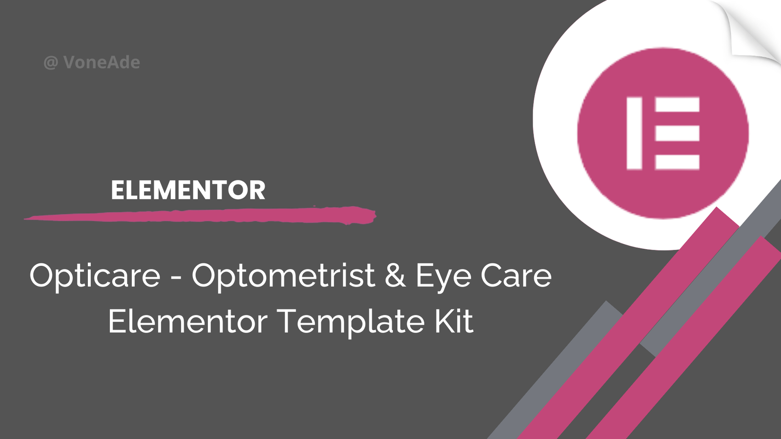 Opticare - Optometrist & Eye Care Elementor Template Kit